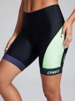 Pantalones cortos de ciclismo con costuras de dos tonos, alta elasticidad y transpirabilidad, pantalones cortos deportivos al aire libre, ropa deportiva para mujeres - details 7