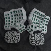 Dactyl Manuform Split Keyboard Kit Hotswap Cableado Modo Único con Plam Rest Custom 6x7 / 4x6 / 5x7 Vial de Teclado Mecánico Dividido Cable doble tipo C Teclado gris negro blanco Accesorios para juegos - details 3