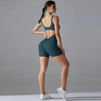Body sin mangas para mujer, ropa elástica de una pieza, ropa de gimnasio, ropa deportiva - details 16