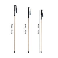 Palos de Trekking de Bambú Palos de Senderismo de Fibra de Carbono Portátiles Plegables de 5 Secciones Equipo de Escalada para Caminar al Aire Libre - details 5