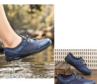 Traceway zapatos de los hombres de verano de la moda versátil antideslizante transpirable ligero zapatos de los hombres de gran tamaño 48 malla hueco 47 zapatos casuales - details 2