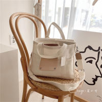 Bolso de lona portátil versión coreana, bolso de hombro multifuncional para madre y bebé - details 7