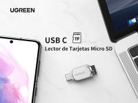 UGREEN Lector de tarjetas TF USB C Lector de tarjetas Micro SD USB 3.0 Tipo C Adaptador de lector de tarjetas de memoria OTG - details 0