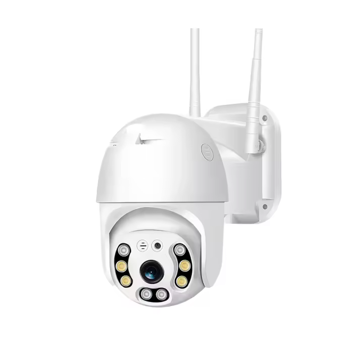 1/2PCS Cámara Vigilancia WiFi Exterior/Interior - HD Camaras Vigilancia Domicilio WiFi Seguridad IP65, Visión Nocturna, Detección Humana - 1