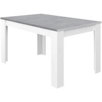 Mesa de Comedor Extensible de Madera Blanca Estilo Canadiense 140 a 190cm Ancho 90 Altura 78 - details 37