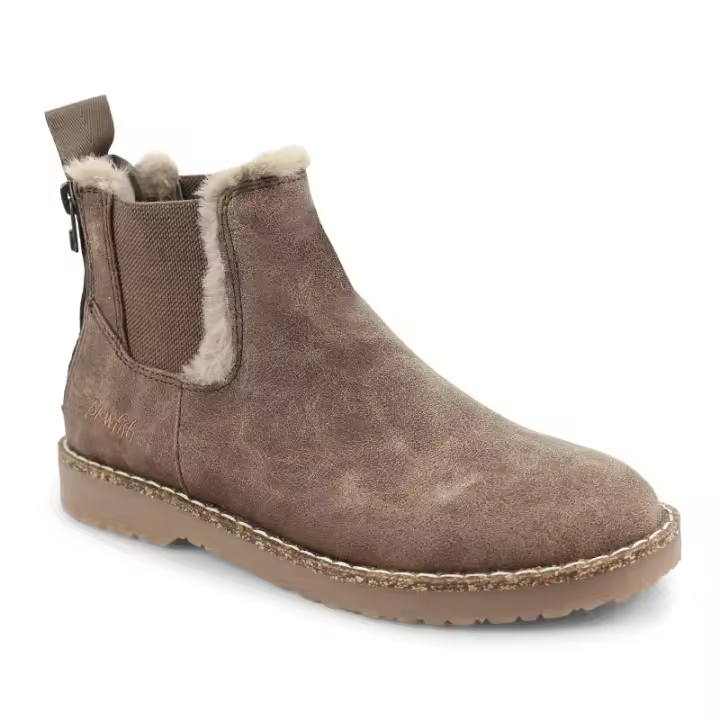Otoño Invierno zapatos planos de mujer botas martin pantalón corto casual zapatos de bota femenina - 1