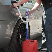 Bomba de transferencia de líquido bomba de mano con batería herramientas de transferencia de líquido agua Gas combustible de gasolina manguera de sifón portátil para coche al aire libre - details 2