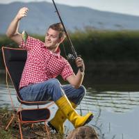 Silla de Camping Plegable de Tela Oxford Ultra Ligera para Exteriores Ideal para Pesca, Barbacoa, Festivales, Picnics, Playas - details 7