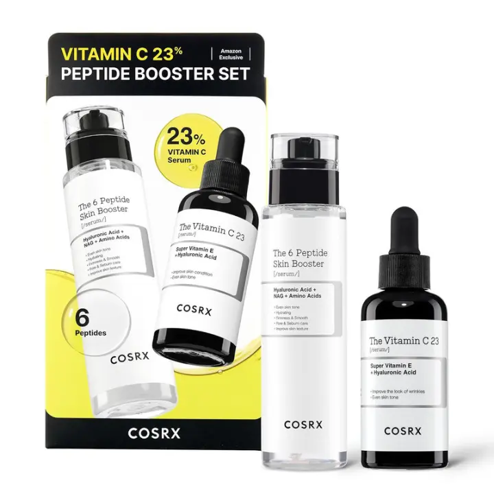 COSRX 15% Peptide Booster Set exclusivo: set coreano para el cuidado de la piel, sets de regalo, regalos del Día de la Madre para mamá, niacinamida, rostro - 1