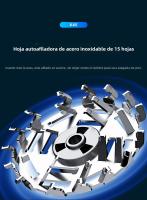 Afeitadora Eléctrica Portátil Mini Compacta, Recargable, Lavable para Hombres - details 3