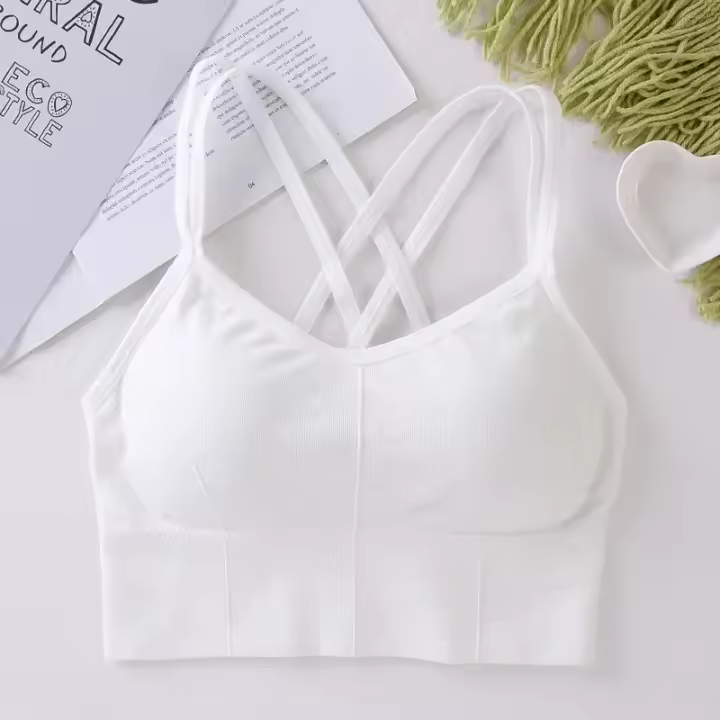 Sujetador Deportivo Transpirable para Mujer Top Antisudor para Yoga sin Costuras - 1