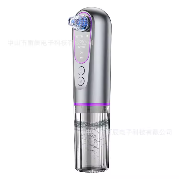 masajeador Cepillo facial eléctrico Nuevas pequeñas burbujas de aire, cabezas negras chupan detergentes de poros domésticos, equipos de belleza, fábricas de equipos de limpieza para eliminar acné radiofrecuencia facial - 1