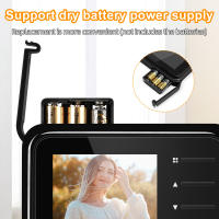 Timbre de Puerta Inteligente Elecpow con Cámara Infrarroja y Visión Nocturna LCD de 2.4 Pulgadas Almacenamiento Automático de Fotos 3 Tonos - details 6