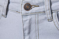 Pantalones de mezcla lavados personalizados para hombre, rectos, ligeramente elásticos, informales, a la moda, primavera y otoño, nuevos - details 3