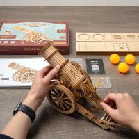 Rompecabezas 3D de Madera Robotime Juego de Artesanía de Asedio Medieval - details 5