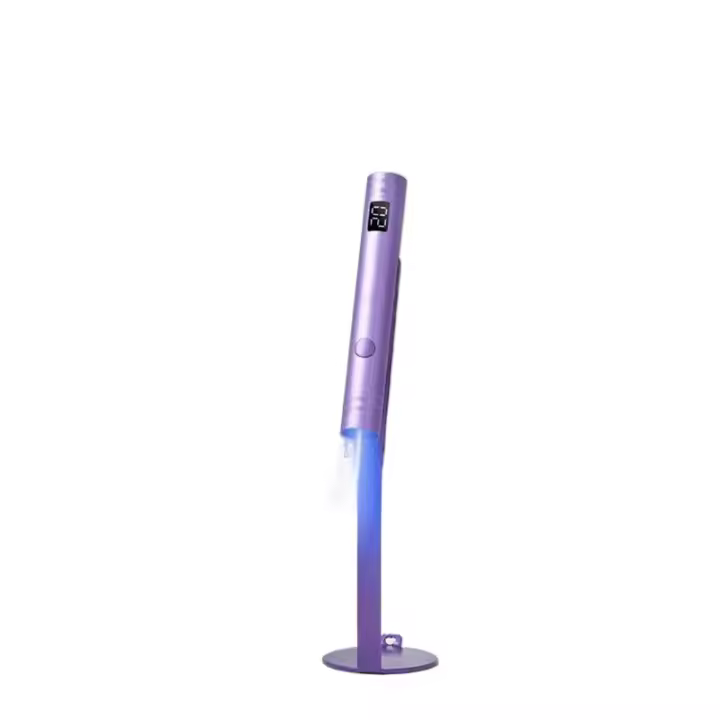 Secador de uñas LED UV portátil, lámpara de luz Uv para esmalte de uñas de Gel con rotación de 360 °, soporte magnético - 1
