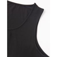 Chaleco de verano para hombre, informal, deportivo, de moda, para fitness, para correr, con bloques de color, sin mangas - details 14