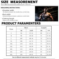 Nuevo chaleco deportivo a la moda para hombre, chaleco sin mangas para Fitness, Top informal de gran tamaño para hombre, chaleco transpirable y refrescante estilo Y2K - details 1