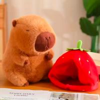 Muñeco De Peluche Capybara De 23cm Simulación De Anime Peluche Suave Juguete Para Niños Y Adultos Regalo De Navidad Y Agradecimiento - details 8