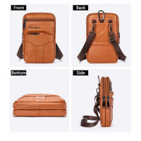 Bolso de hombro de cuero, bolso de hombre - details 29