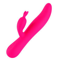 Vibrador de silicona suave 3 en 1 potente con calefacción para punto G, conejito vibrador con 10 modos de vibración, varita mágica, masturbador, estimulador, vibrador de dildo, varita AV, masajeador de vagina y clítoris, juguetes sexuales para mujeres, pa - details 6