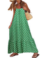 Vestido Boho Largo sin Mangas Vestido de Playa Bohemio para Mujer en Verano - details 2