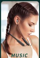 VAORLO-auriculares intrauditivos magnéticos, inalámbricos por Bluetooth 5,0, estéreo envolvente HIFI, sonido 9D con micrófono, cancelación de ruido, banda para el cuello - details 0