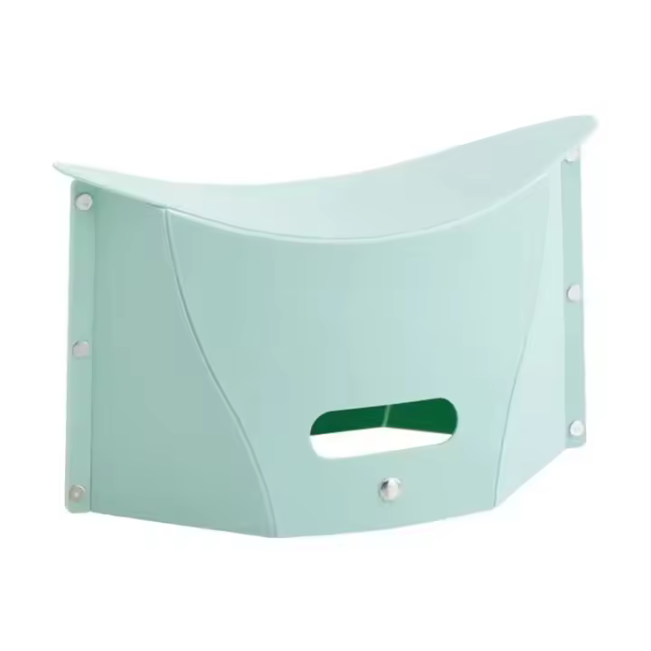 Taburete plegable portátil para adultos y niños, silla multifuncional, duradera, antideslizante, cómoda, de viaje familiar - 1