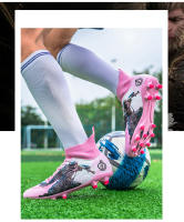 Zapatos de Fútbol de Alta parte Superior de la Juventud AG Spikes Estudiante Zapatillas de Deporte al Aire Libre - details 9