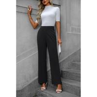 Pantalones elegantes de cintura alta para mujer, comodidad y estilo en primavera y otoño - details 0