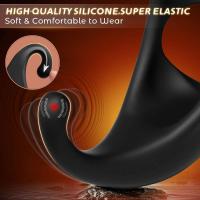 Leten Vibrador Anal Prostate Masajeador de Rostro con Anillo de Control Remoto - details 6
