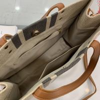 Bolso de mujer Bolso de mujer a rayas profesional de cercanía Bolso grande de hombro simple Bolso de mujer de lona de gran capacidad - details 3