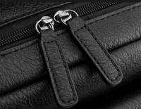 Mochila impermeable de cuero para hombre, bolsa para ordenador - details 2