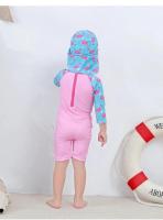 Conjunto de Natación de Moda para Niñas Pequeñas 2025 Traje de Baño de Surf con Gorra - details 28