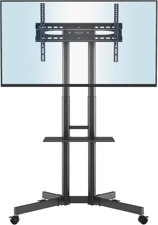 Soporte de TV para TV, pie Universal, móvil, para TV Plasma, LCD/LED/OLED de 32-85 Pulgadas, Soporte para TV, Ruedas, Carga máxima de 60 kg, MAX VESA 600 x 400 mm - 1