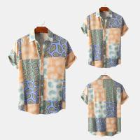 Camisa floral de manga corta para hombre, camisa informal de verano, gran oferta, 2024 - details 0
