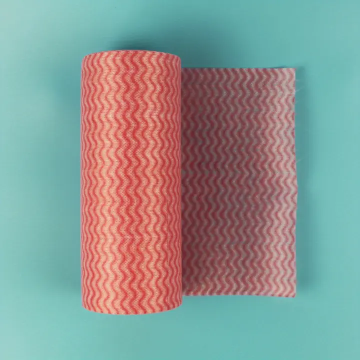 Toallitas de limpieza desechables para cocina y baño, paño de limpieza práctico y efectivo para platos y superficies, 50 unidades por rollo - 1