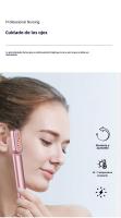 Terapia de Luz Roja para la Cara, Masajeador Facial Varita, Facial de Microcorriente para Antienvejecimiento de Arrugas - details 2