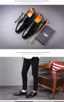 Venta caliente de los zapatos ocasionales de cuero de los hombres del vestido de la moda de la calidad en China - details 2