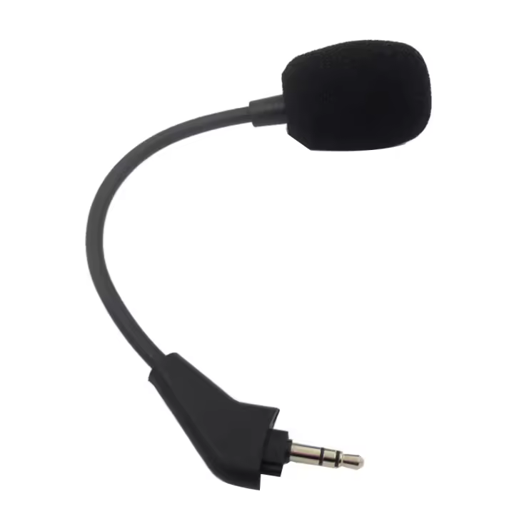 Micrófono auxiliar de repuesto para juegos, audífonos de cuello de cisne para Corsair HS50 Pro HS60 HS70 SE, 3,5mm - 1