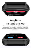 2025 Nuevo VS02 Smartwatch Bluetooth Llamada Detección de frecuencia cardíaca Modo deportivo Mensaje Empuje en pantalla Ajuste de duración Compatible con Android IOS Smartwatch - details 4