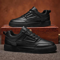 Zapatos Blancos Planos Para Hombre, Zapatos Deportivos Casuales - details 16