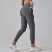 Hmidou-mallas de gimnasio con bolsillos para mujer, pantalones de Yoga, Fitness, cintura alta, Control de barriga, correr, entrenamiento - details 34