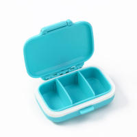Mini puede desactivar una pequeña caja portátil lleva tres puntos, las cajas de caja selladas la humedad - details 4