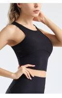 Yoga para mujer, sujetador deportivo con rosca, cojín para el pecho, chaleco para correr - details 4