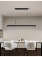 LEFANGXING Colgante de Luz LED Rectangular Cuboide Diseño Moderno de Aluminio para Techo de Estudio de Oficina Iluminación y Decoración - details 5