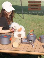 Estufa plegable portátil para acampar, sistema de calefacción de Gas de 2600W para senderismo al aire libre, viajes, cocina, parrilla, Cassette - details 0