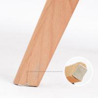 Solid Wooden Legs & Non-slip Foot Pads