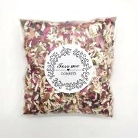 1 bolsa de pétalos de rosa secos, confeti, decoración para fiesta de boda, pétalos reales biodegradables, suministros hechos a mano - details 4