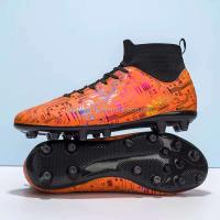 Zapatos de fútbol para interiores/exteriores para hombre, gran oferta, marca deportiva, tacos de fútbol de gran tamaño para niños - details 5